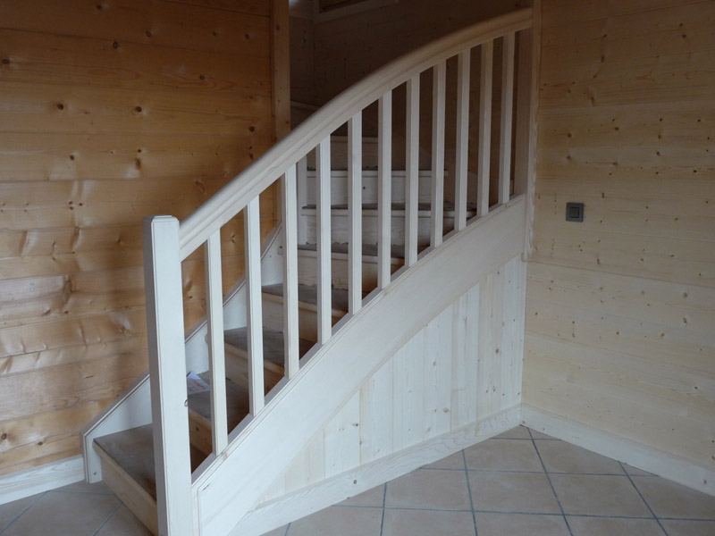 Robert Baz escaliers menuiserie en bois Haute-Savoie
