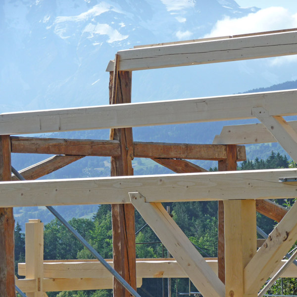 Robert BAZ charpente et menuiserie près de Megève