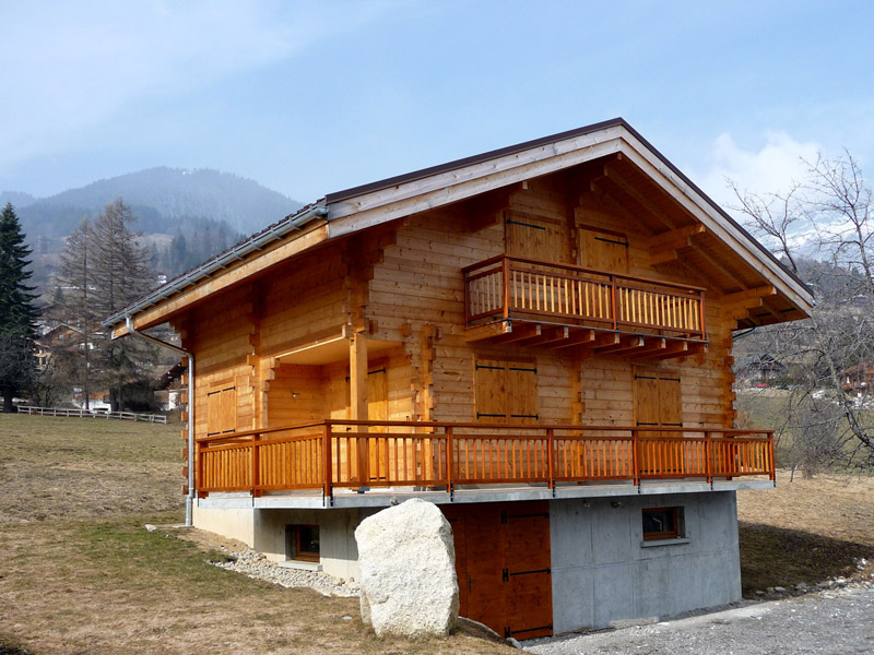 Robert Baz Construction de chalets en bois près de Saint-Gervais