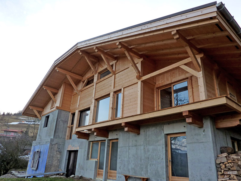 Robert Baz Construction de chalets en bois près de Megève