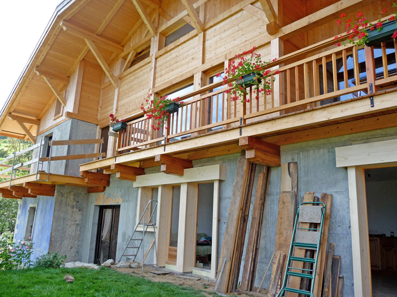 Robert Baz Construction de chalets en madrier près de Sallanches