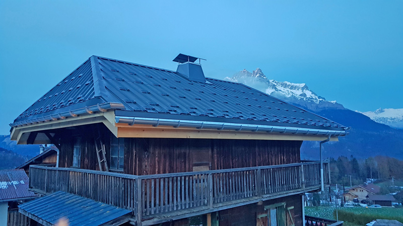 Robert Baz Courverture Megève Haute-Savoie