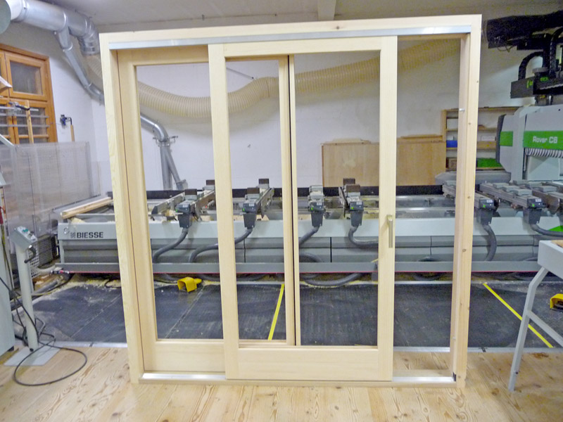 Robert Baz fabrication de fenêtres en bois sur mesure  Contamines Montjoie