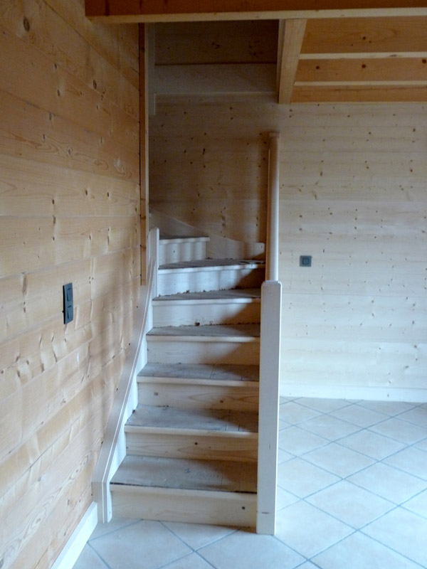 Robert Baz escaliers en bois Haute-Savoie